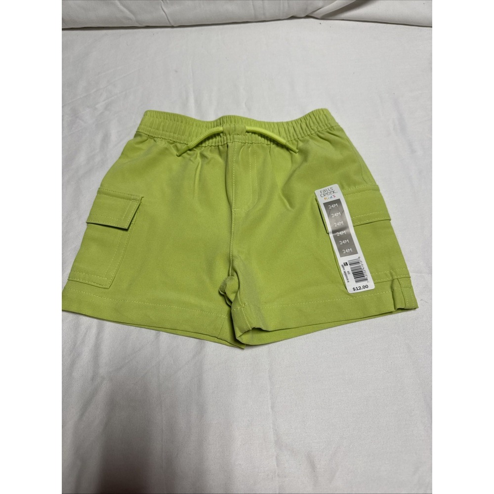 Falls Creek Kids B Adventure Shorts 24M Lime Green